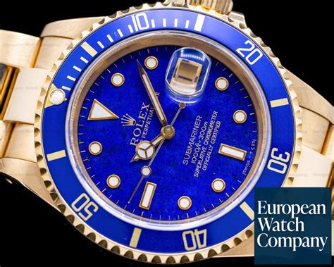 rolex lapis lazuli submariner.